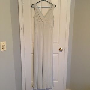 Long silk dress